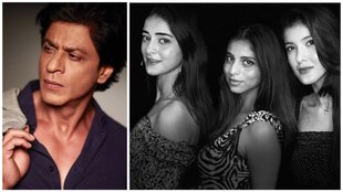 SUHANA ANANYA SHANAYA SHAH RUKH KHAN