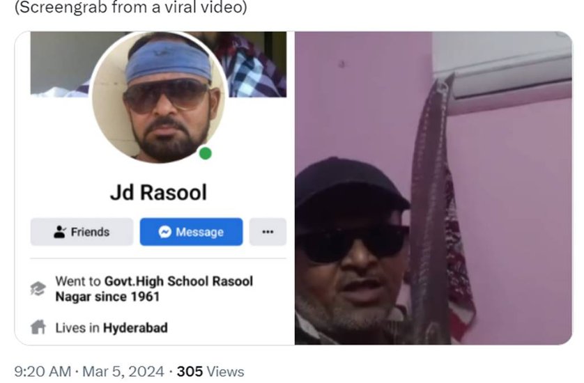 Social Media Post, Threat to PM Narendra Modi, Hyderabad