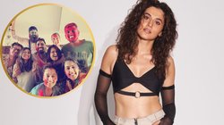 शादी की खबरों के बीच होली पार्टी से सामने आई तापसी पन्नू की पहली तस्वीर, लोगों को दिख गया मांग में लगा सिंदूर!