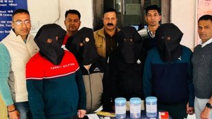The accused in custody of Chandigarh Police