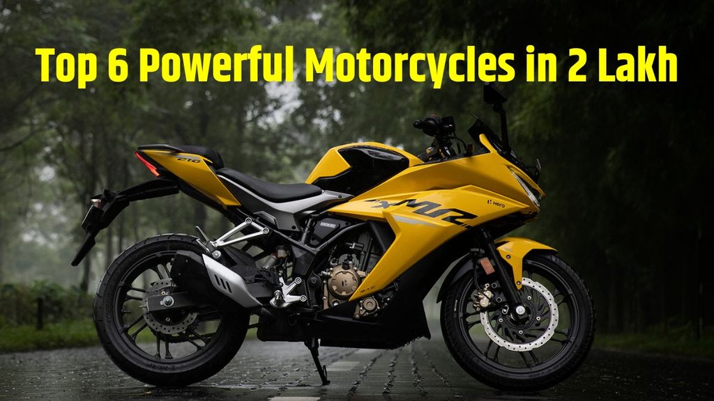 Top 6 Powerful Motorcycles Under 2 Lakh । Top 6 Powerful Budget Friendly Motorcycles । 6 Powerful Motorcycles in India