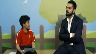 Virat Kohli, Interview, Virender Sehwag son