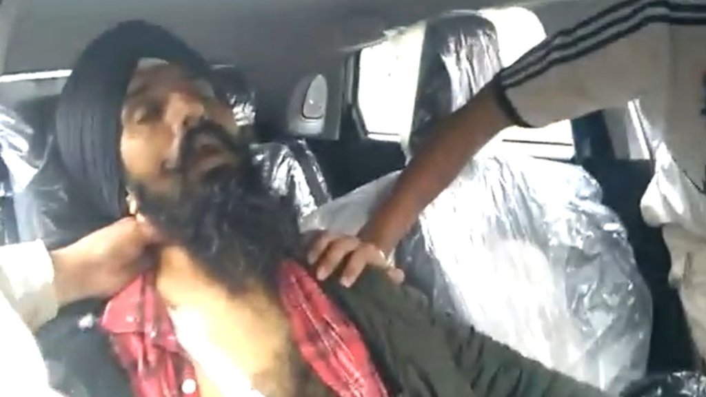 aap leader Gurpreet Singh Gopi shot dead at a railway crossing aap leader Gurpreet Singh Gopi shot dead at a railway crossing