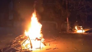 Murder of two children by slitting their throats,