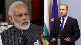bulgaria president | pm modi | indian navy |