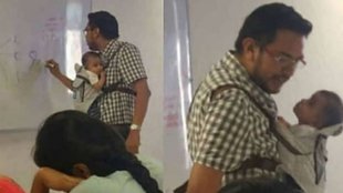 father with child