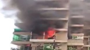 fire in greater noida