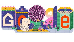 Google Doodle, Happy Nowruz 2024, Persian New Year