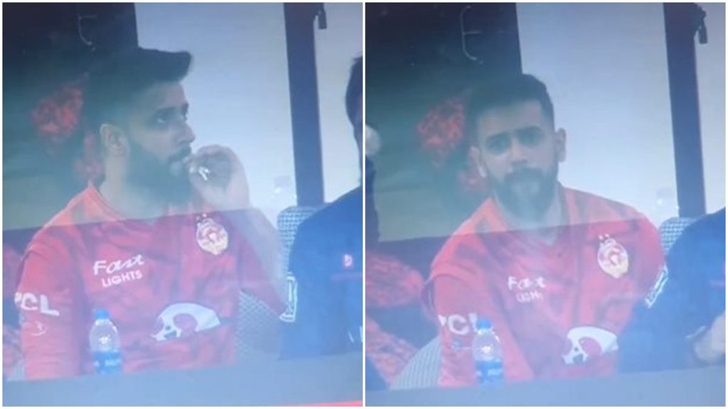 PSL Final, imad wasim cigarette, islamabad united