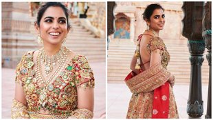 isha ambani| pre wedding function jamnagar