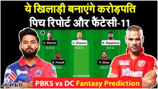 PBKS vs DC Dream11 Prediction
