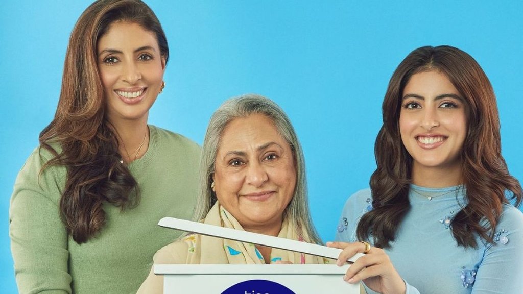 Jaya Bachchan, Navya Naveli Nanda, Shweta Bachchan