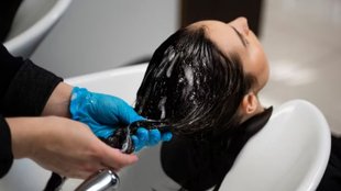 Keratin treatment at home with natural ingredients, Best homemade keratin treatment, Homemade hair mask for keratin treatment, Homemade keratin treatment with rice