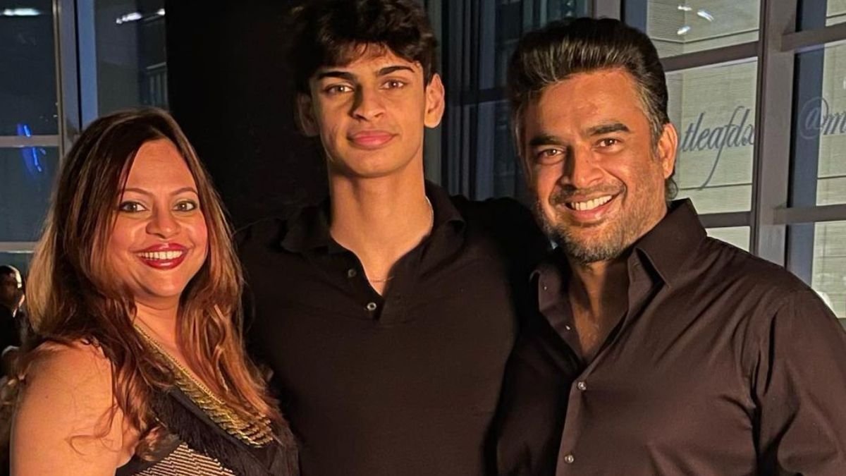 R Madhavan, Vedhant, R Madhavan Son