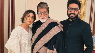 Shweta Bachchan, Amitabh Bachchan, Abhishek bachchan