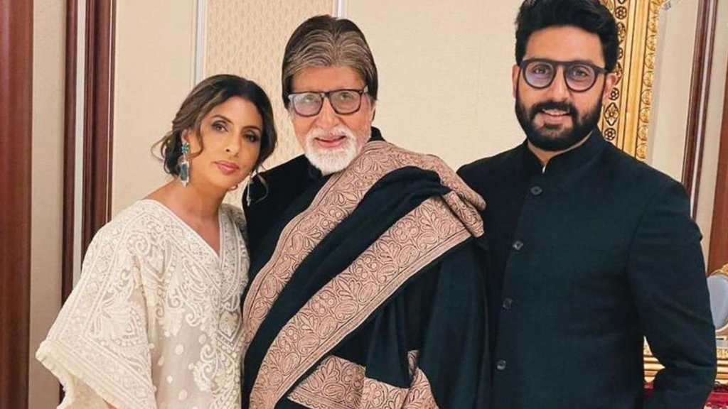 Shweta Bachchan, Amitabh Bachchan, Abhishek bachchan