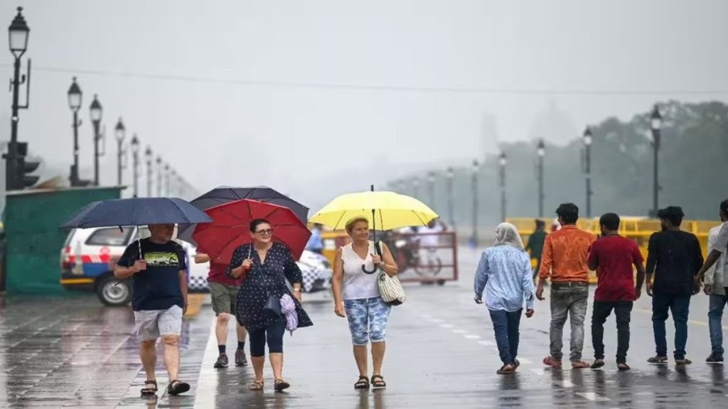 Weather News , IMD News , Delhi Rain , Delhi Rain News ,