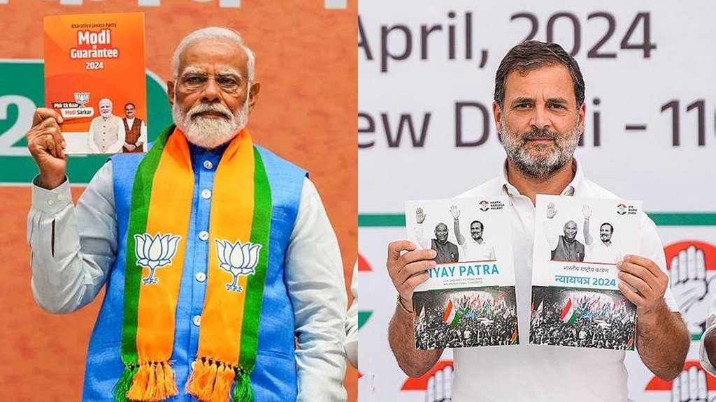 Manifesto, Manifesto of BJP, Manifesto of Congress