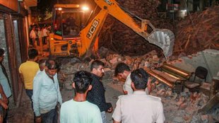 Gurugram, Haryana, Crematorium Wall Collapse