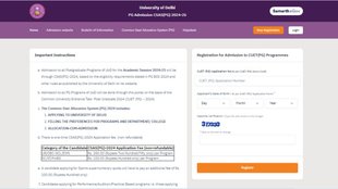 DU PG Admission 2024, DU PG Admission Schedule, Delhi University Admission 202