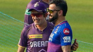 IPL 2024, Gautam Gambhir meets Virat Kohli