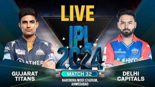 IPL 2024 Live Cricket Score, GT vs DC Live Score, Narendra Modi Stadium