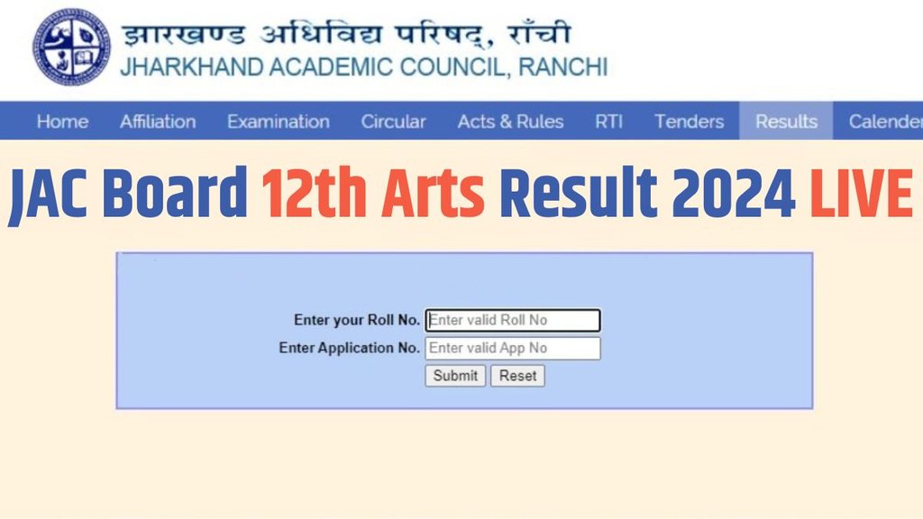 jac 12th result 2024 arts, jac 12th arts result 2024, jac class 12th arts result 2024, jharkhand board result 2024, jac 12th result 2024 arts