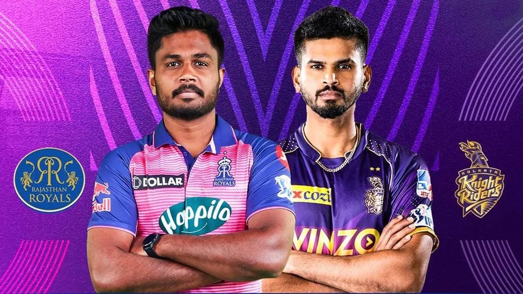 KKR vs RR today match, playing 11 for today match, today match playing 11