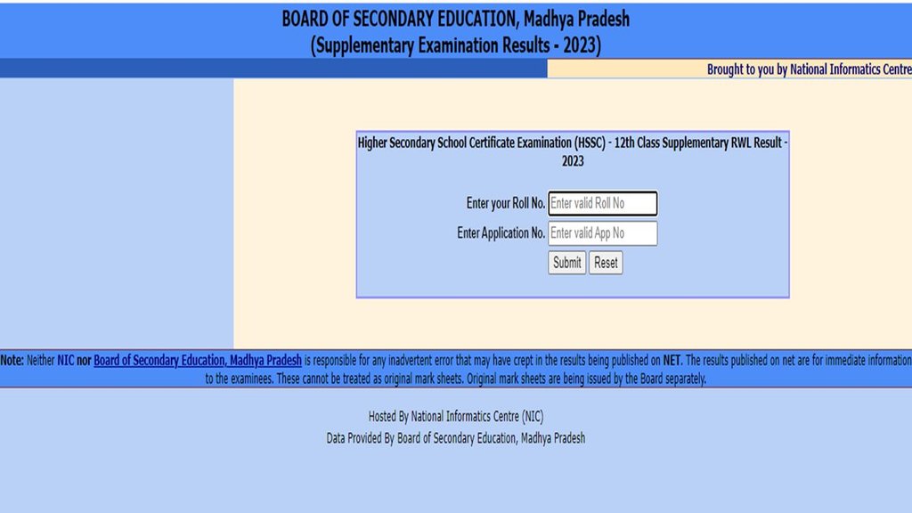 MP Board 10th 12th Result 2024, MP Board Result 2024, MP board Result