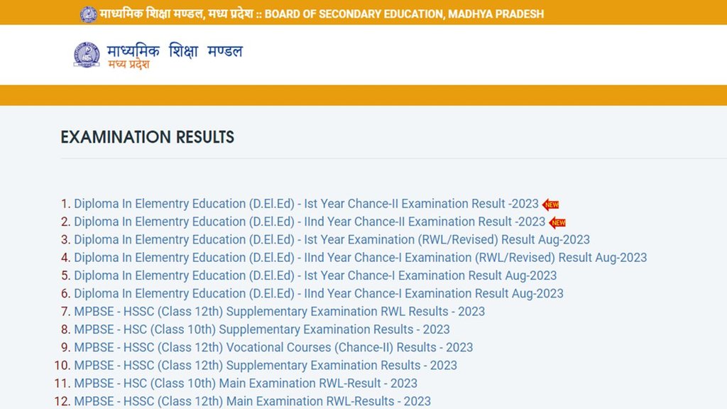 MP Board 10th Result 2024, MP Board 10th Result, MP Board 12th Result 2024 date