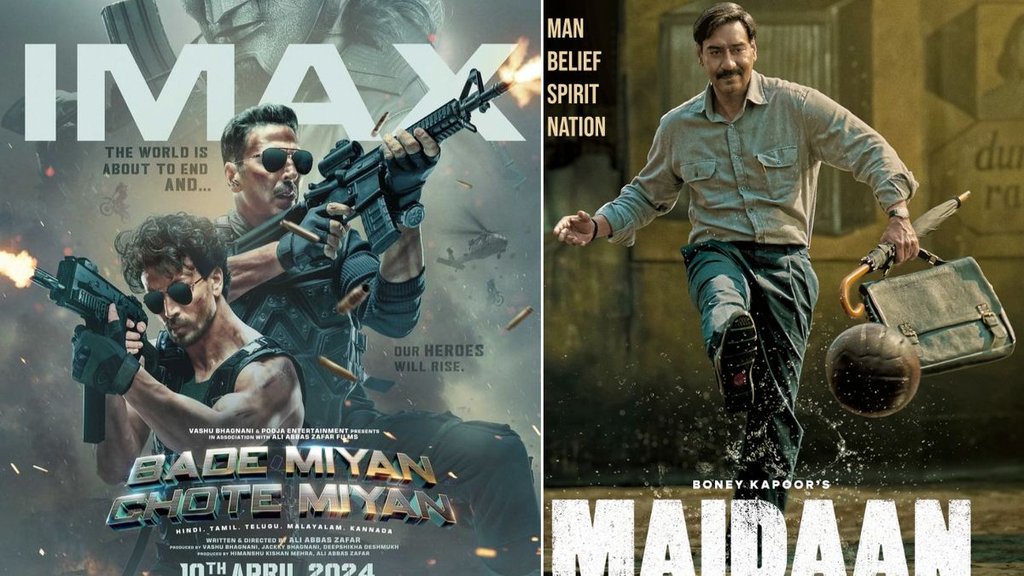 Maidaan Vs BMCM, Maidaan Vs BMCM Box Office, Maidaan Vs BMCM Box Office Collection Day 1
