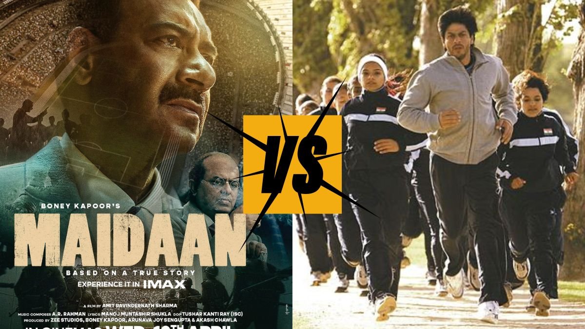 Maidaan, Maidaan Vs Chak De India, Chak de India, Maidaan Vs Chak De India Differences