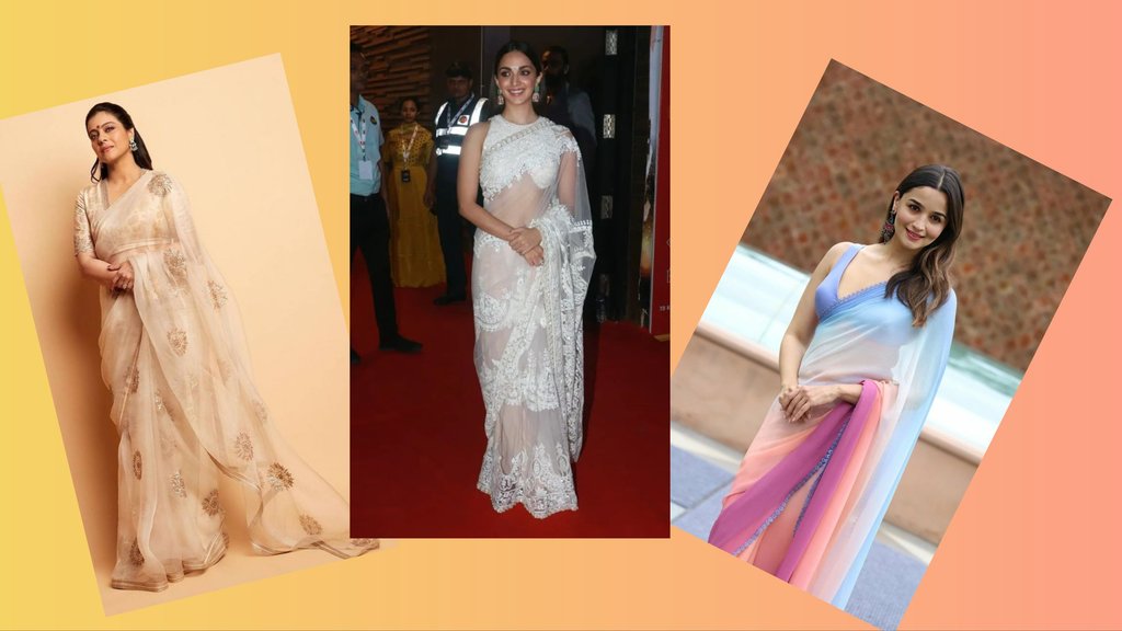 trendy light weight sarees for summers trendy light weight sarees for summers