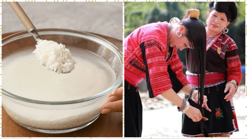 rice water for hair and skin