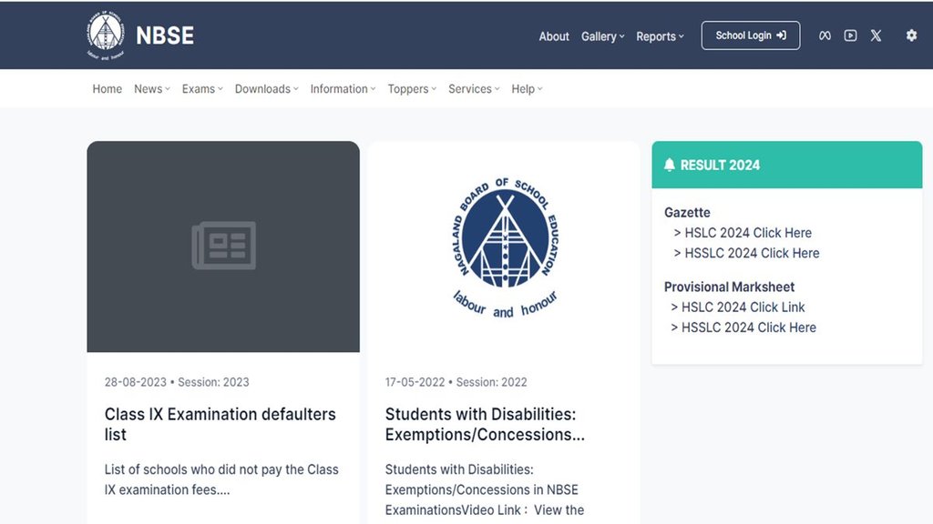 Nagaland Board 10th Result 2024, Nagaland Board 10th Result, Nagaland Board 12th Result 2024, Nagaland Board 12th Result