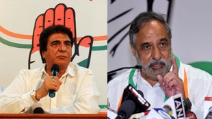 Rajbabbar, Congress candidate, anand sharma