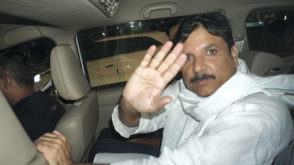 Sanjay Singh Bail: ED ने नहीं जताई जमानत पर कोई आपत्ति (सोर्स - PTI/File)