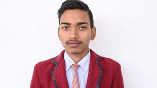 up board 12th topper Shubham Verma