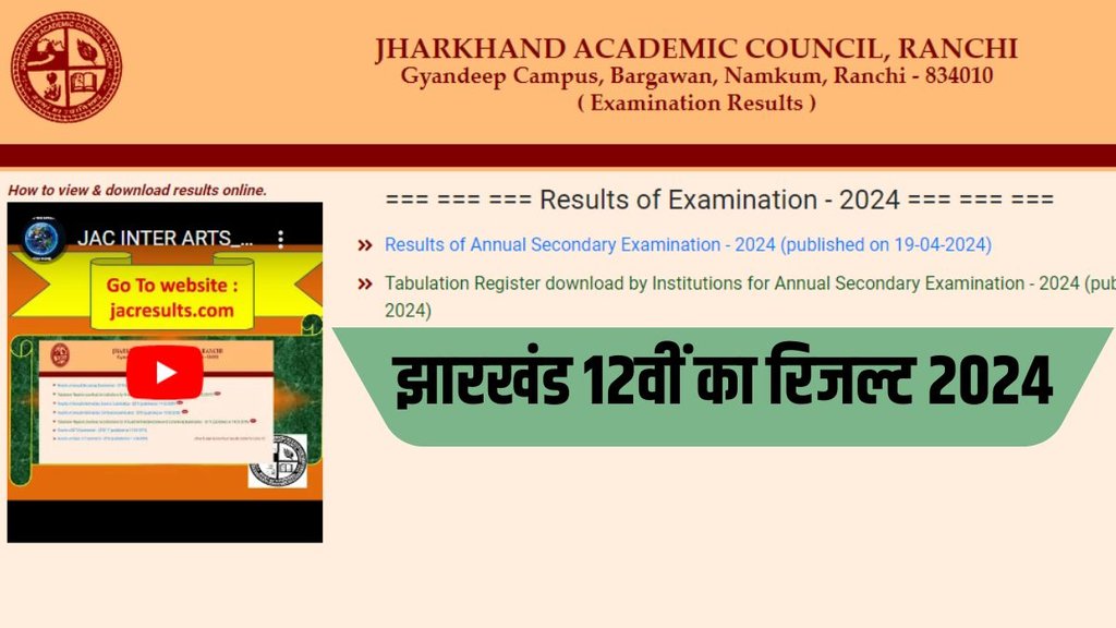 jac 12th result, jac result, jac result 2024, jac 12th result 2024