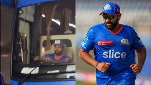 Rohit Sharma Driving Bus Video
