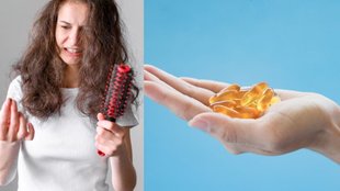 coconut oil and vitamin e capsule for hair
