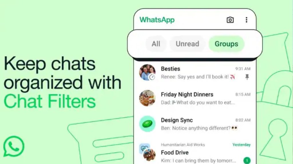 WhatsApp, WhatsApp Chat Filters, WhatsApp New Feature
