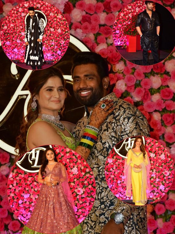 bigg boss contestants in arti sangeet