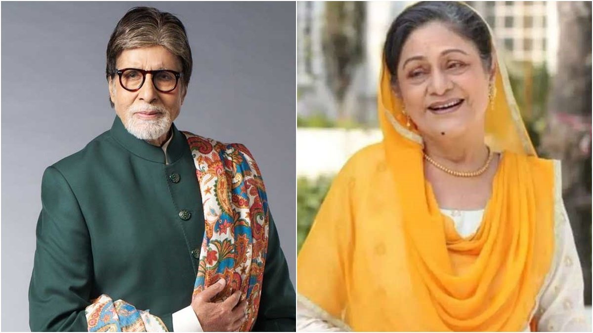 aruna irani. amitabh bachchan