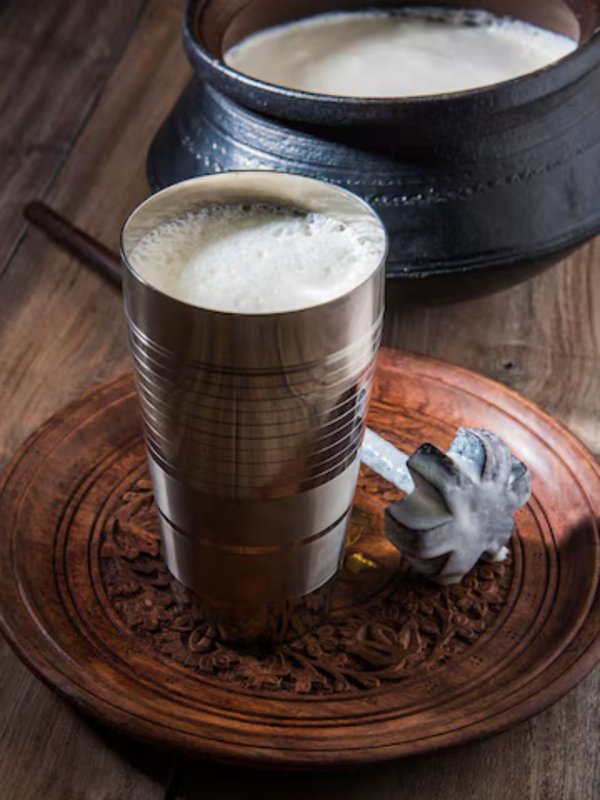 curd or buttermilk which is cold