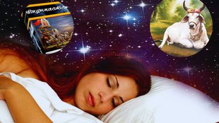 Cow in dream, ganga in dream, gita in dream