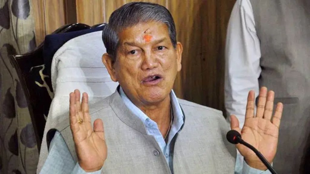 Senior Congress leader, former Chief Minister Harish Rawat,