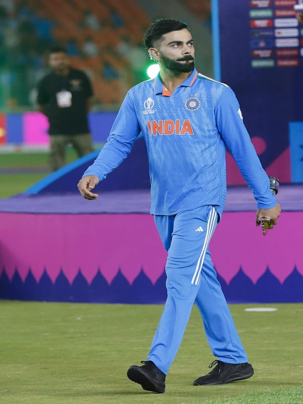 Virat Kohli in ICC Events Knockouts scorecard