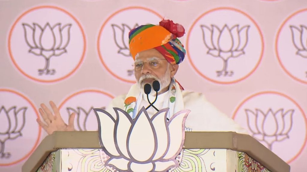 pm modi | rajasthan rally | loksabha elections |