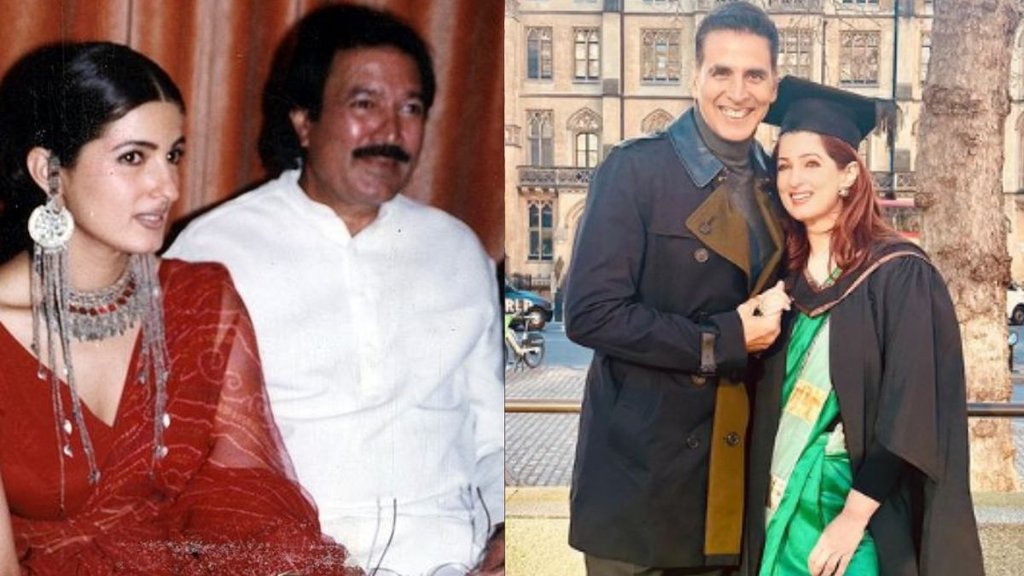 Rajesh Khanna, Akshay Kumar, Twinkle Khanna